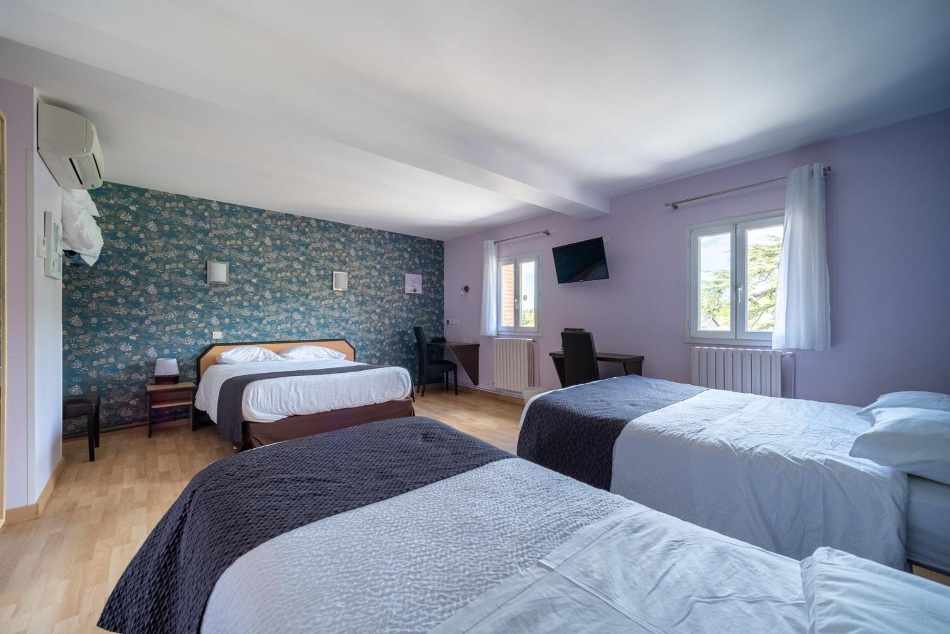 Hotel Restaurant Du Lauragais Logis De France Villefranche-de-Lauragais Ngoại thất bức ảnh