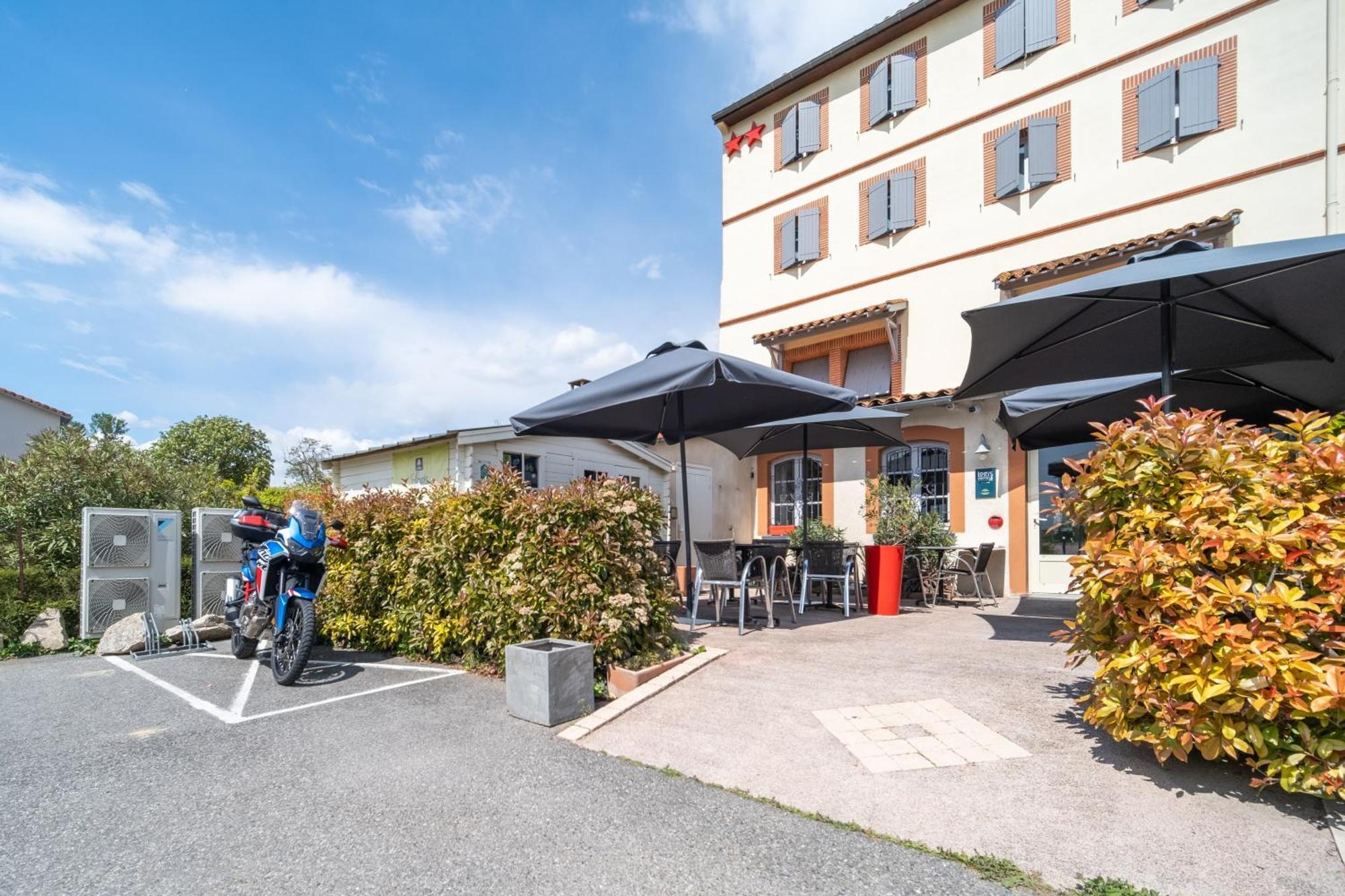 Hotel Restaurant Du Lauragais Logis De France Villefranche-de-Lauragais Ngoại thất bức ảnh